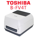 Toshiba东芝B-FV4T条码打印机服装吊牌洗水唛不干胶标签打印机
