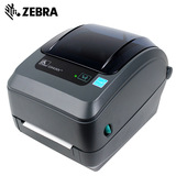 ZEBRA斑马GX430T条码打印机300dpi不干胶标签条码打印机快递电子面单固定资产碳带机二维条形码热敏亚马逊fba