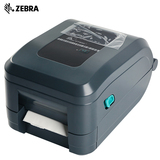 ZEBRA斑马GT 820不干胶标签热敏碳带条码打印机 服装吊牌打单机价格标签机洗水唛快递电子面单高精300dpi